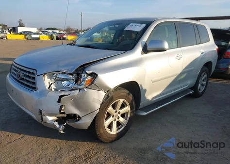 2008 Toyota Highlander from USA, damaged, VIN JTEDS41A782005637
